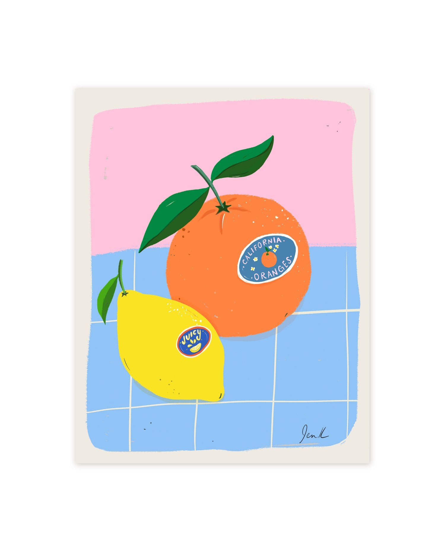 8x10 Sweet & Sour Print